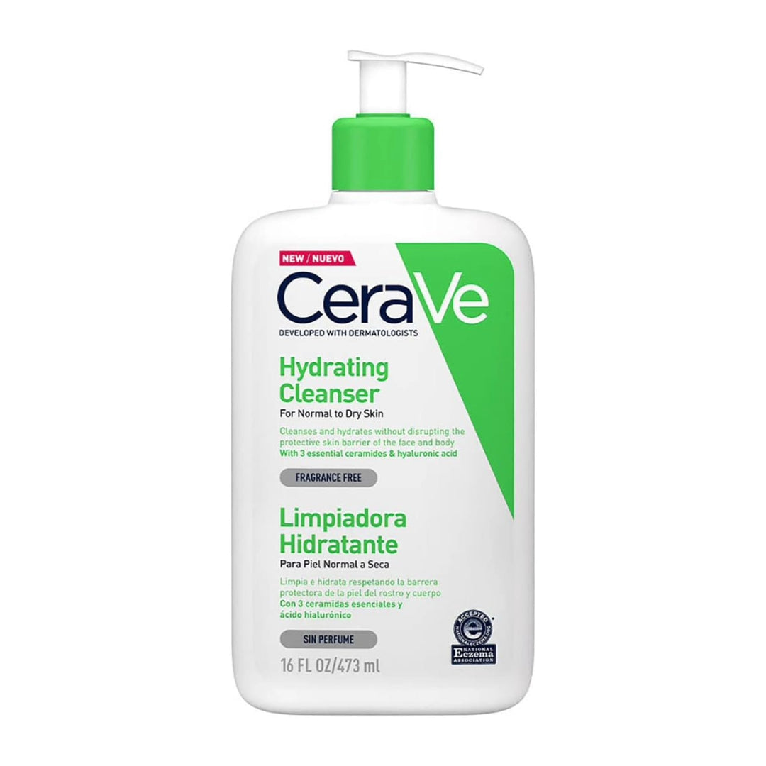 CeraVe Limpiadora Hidratante para Rostro y Cuerpo 473 ml