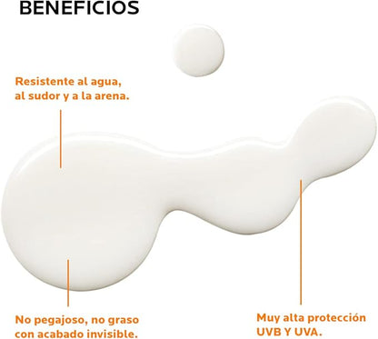 Protector Solar Facial La Roche Posay Anthelios UVMUNE Fluido Invisible para todo tipo de piel FPS50+ 50ml