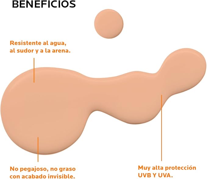 Protector Solar Facial La Roche Posay Anthelios UVMUNE Fluido Invisible con Color para Todo Tipo de Piel FPS50+ 50ml