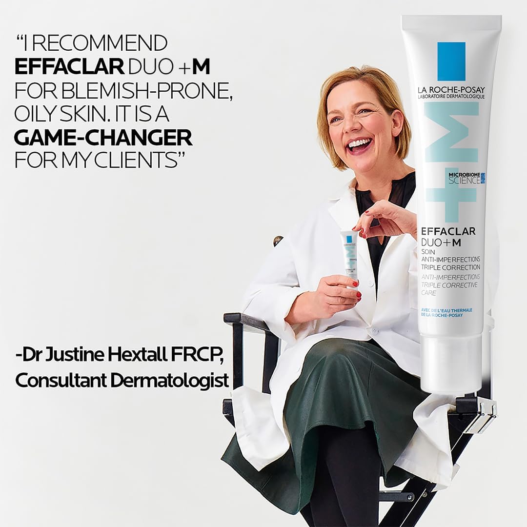 La Roche Posay Effaclar DUO (+) M Crema hidratante anti-imperfecciones, 40ml