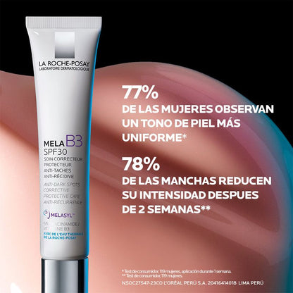 La Roche-Posay Mela B3 Crema Hidratante FPS30, 40ml