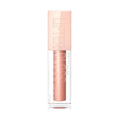 Maybelline Gloss hidratante para labios Lifter Gloss Tono Stone, 5.4ml - Brillo de labios de larga duración, formulado con Ácido Hialurónico, sin sensación pegajosa