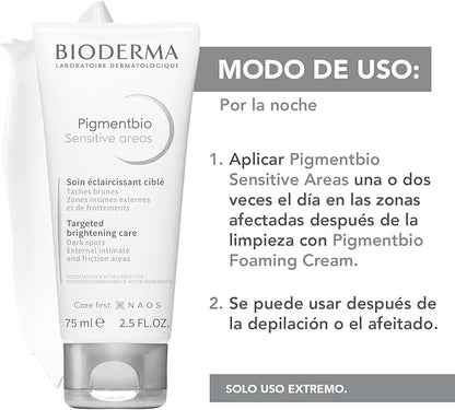 Bioderma Pigmentbio Sensitive Areas 75ml.