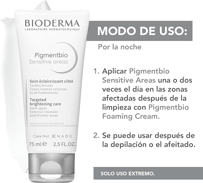 Bioderma Pigmentbio Sensitive Areas 75ml.