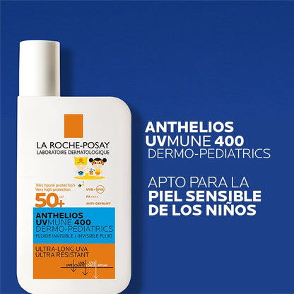 Protector Solar Anthelios UVMUNE 400 Dermopediátrico FPS 50+ 50ml