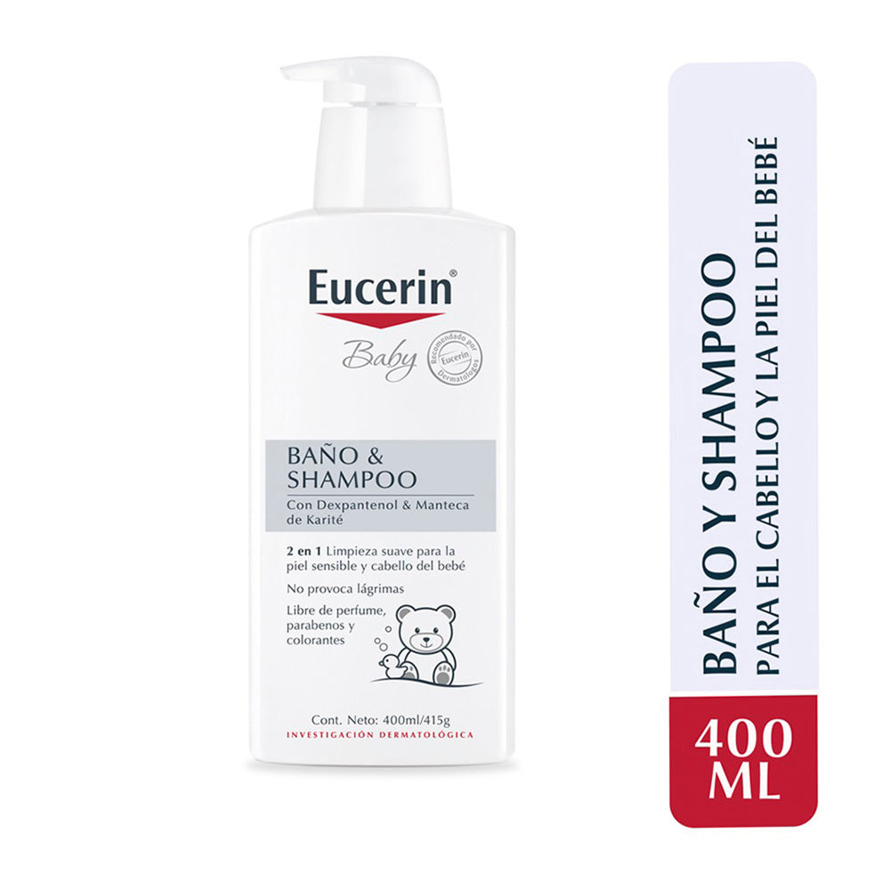 Baño y Shampoo Eucerin Baby 400ml