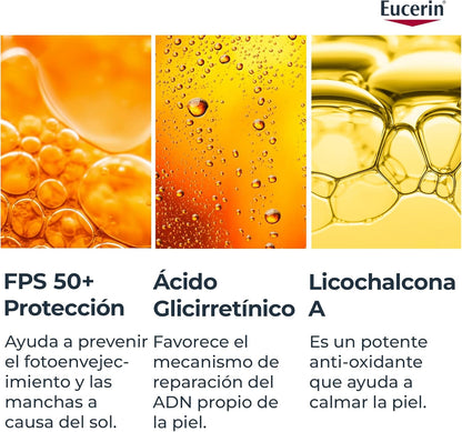 Eucerin Sun Face Hydro-Fluid Protector Solar Facial Ultra-Ligero SPF 50+ 50ml