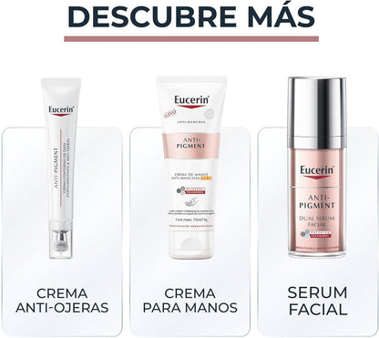 Eucerin Anti-Pigment Crema Corporal para Áreas Específicas (200ml) Ayuda a reducir manchas oscuras para una piel más uniforme, suave y radiante