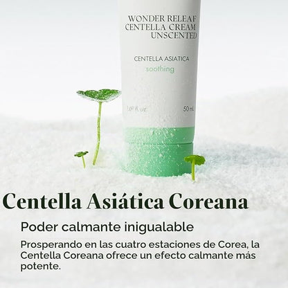 PURITO Crema Reparadora Wonder Releaf Centella Unscented 50 ml