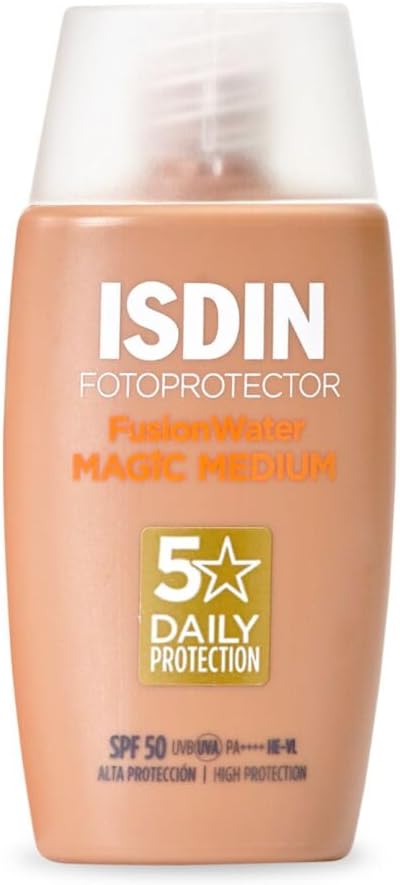 ISDIN Fotoprotector Fusion Water Magic Medium COLOR SPF 50, 50ml
