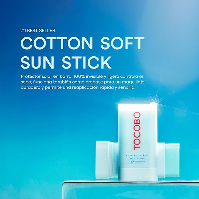 Tocobo Protector Solar En Barra Cotton Soft Sun Stick Spf50 19g
