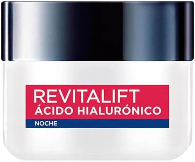 L'Oréal Paris Crema de Noche Revitalift Ácido Hialurónico, 50ml