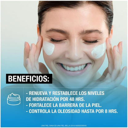 Refill Pack Crema Hidratante Facial Neutrogena Hydro Boost Ácido Hialurónico 50 g 02 Unidades