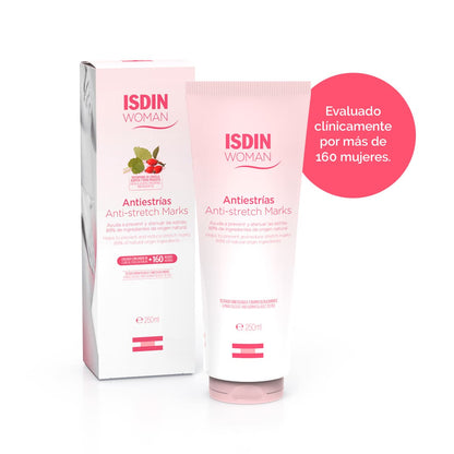 ISDIN Woman Antiestrías Crema para Prevenir y Atenuar las Estrías 250ml