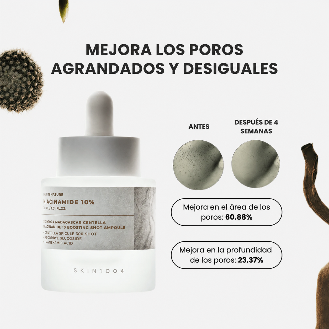 SKIN1004 Madagascar Centella Niacinamide 10 Boosting Shot Ampoule 30ml