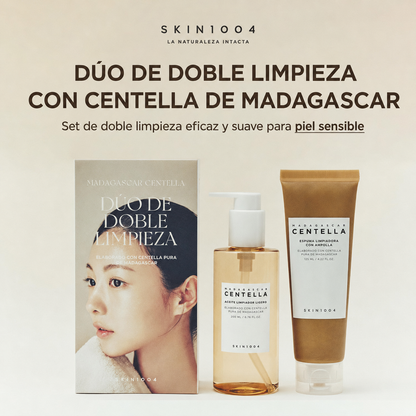 SKIN1004 Madagascar Centella Doble Limpieza Double Cleansing Duo