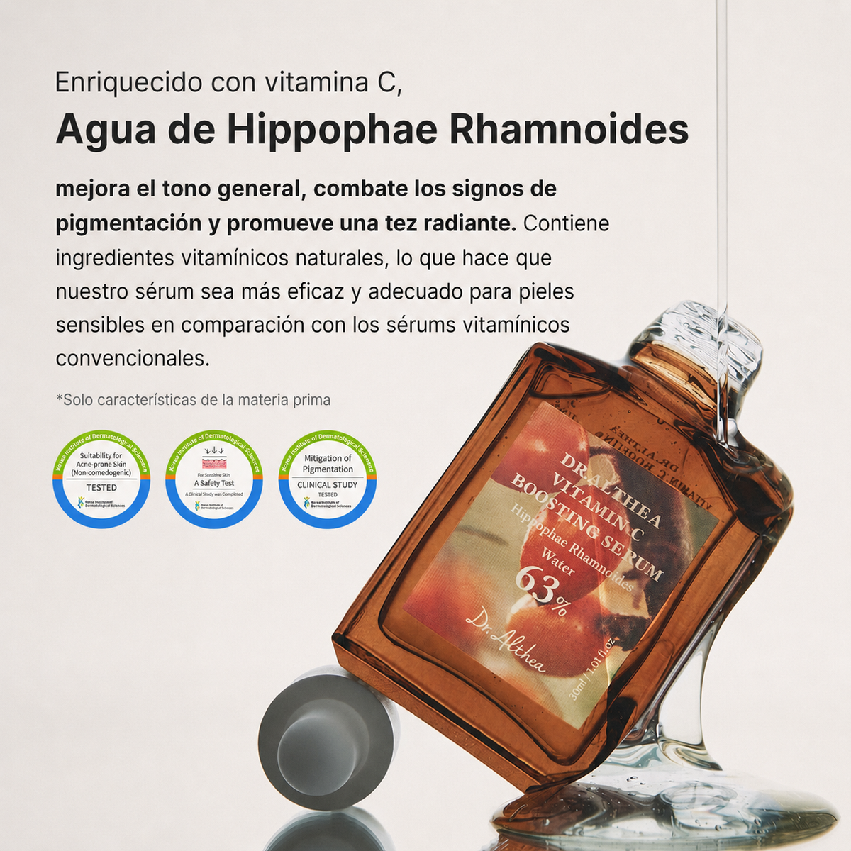 Dr Althea Sérum Facial Iluminador con Vitamina C 63% 30 ml