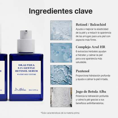 Dr.Althea Serum Antiedad 0.1% Gentle Retinol Serum