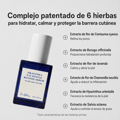 Dr.Althea Serum Antiedad 0.1% Gentle Retinol Serum