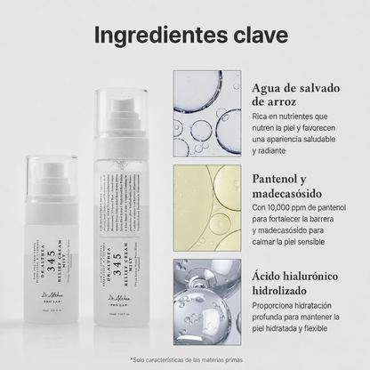 Dr. Althea 345 Relief Cream Mist hidratante y calmante 60 ml