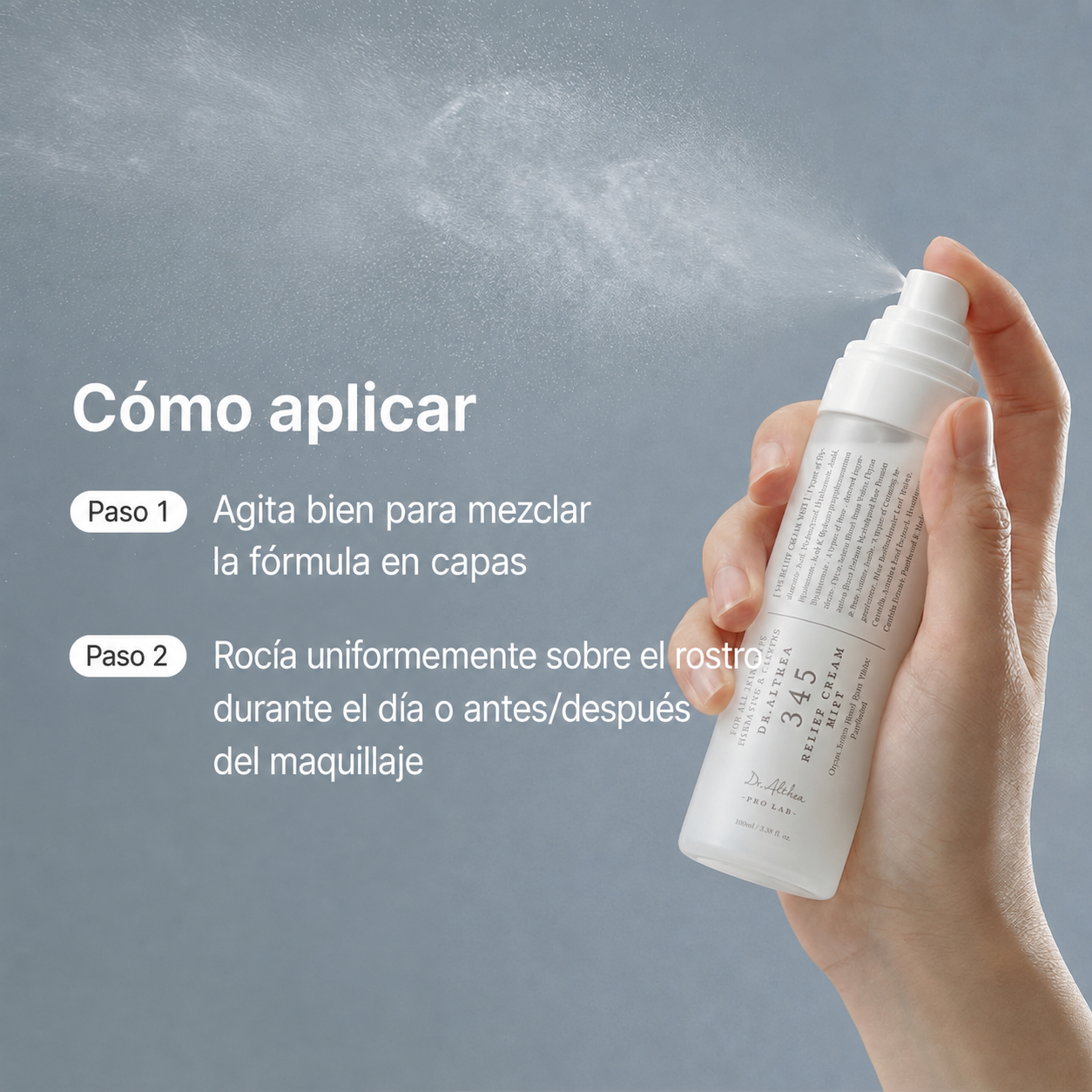 Dr. Althea 345 Relief Cream Mist hidratante y calmante 60 ml