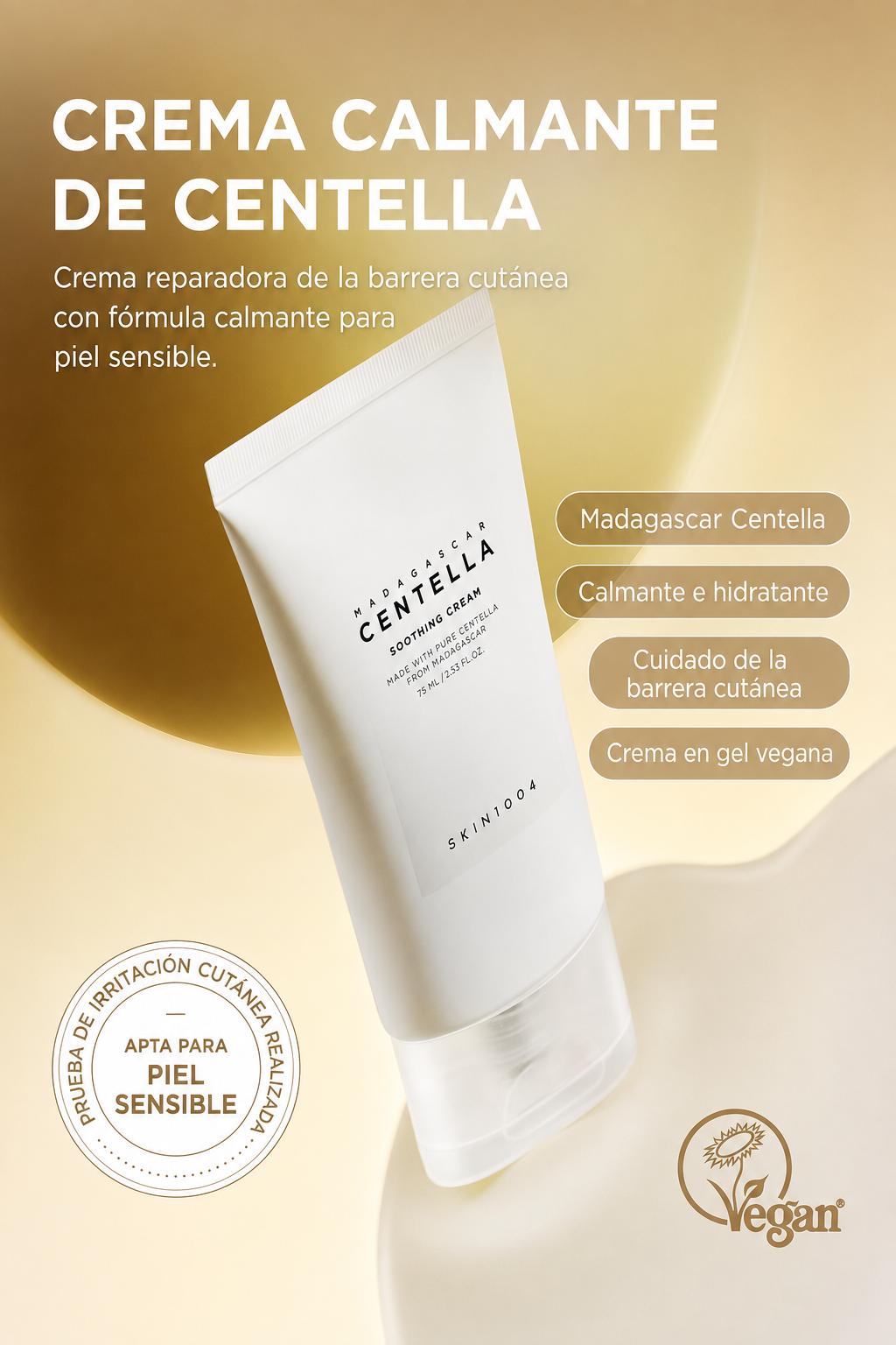 Madagascar Centella Soothing Cream 75 ml