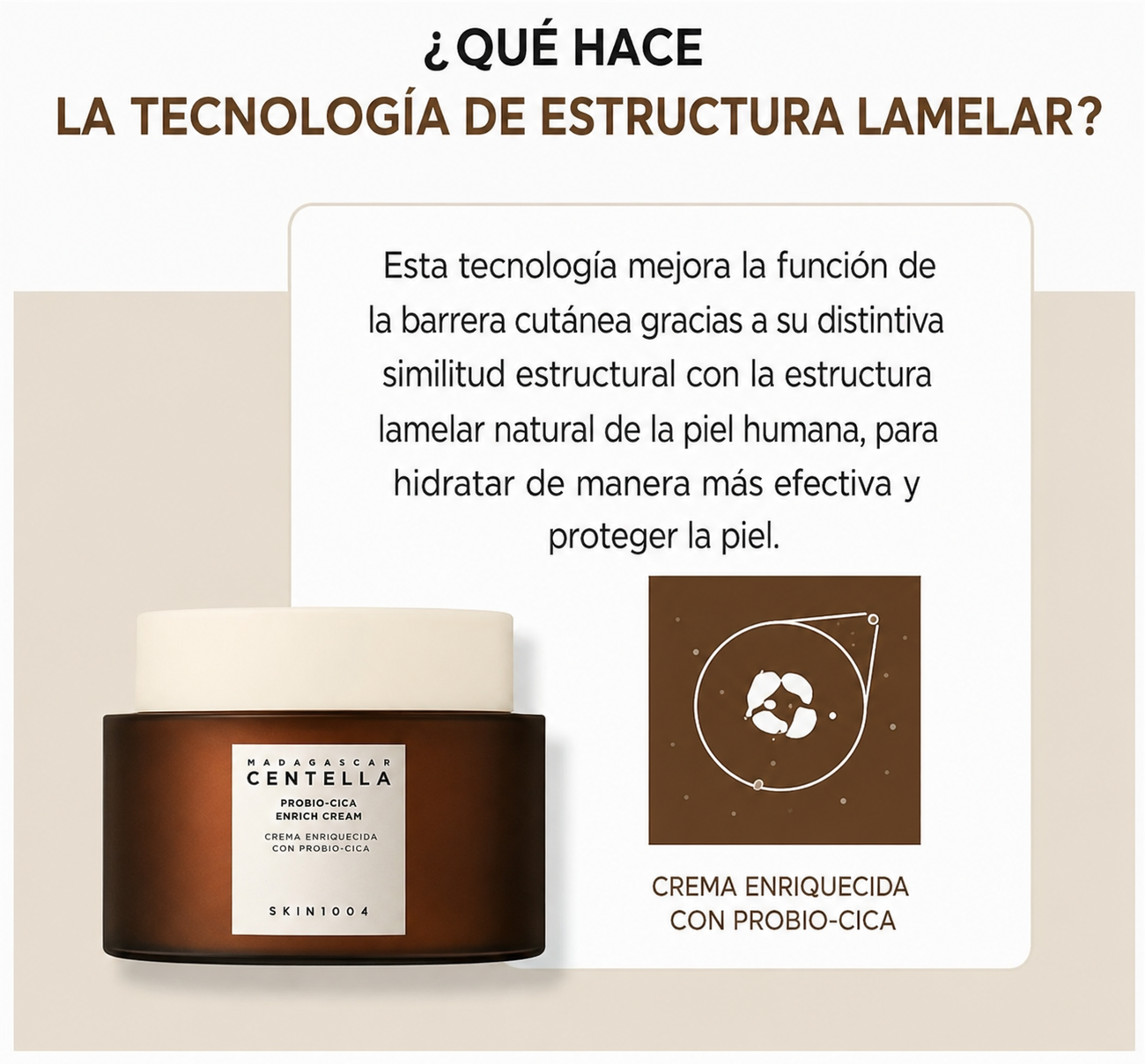 SKIN1004 Madagascar Centella Probio-Cica Enrich Cream 50ml