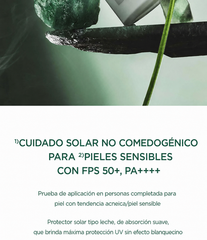 Skin1004 - Protector Solar Madagascar Centella Tea Trica Soothing Sun Milk 50ml