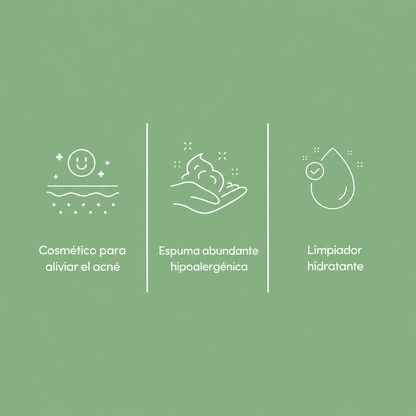 Mixsoon Centella Cleansing Foam – Espuma con CICA y ácido salicílico, 150 ml