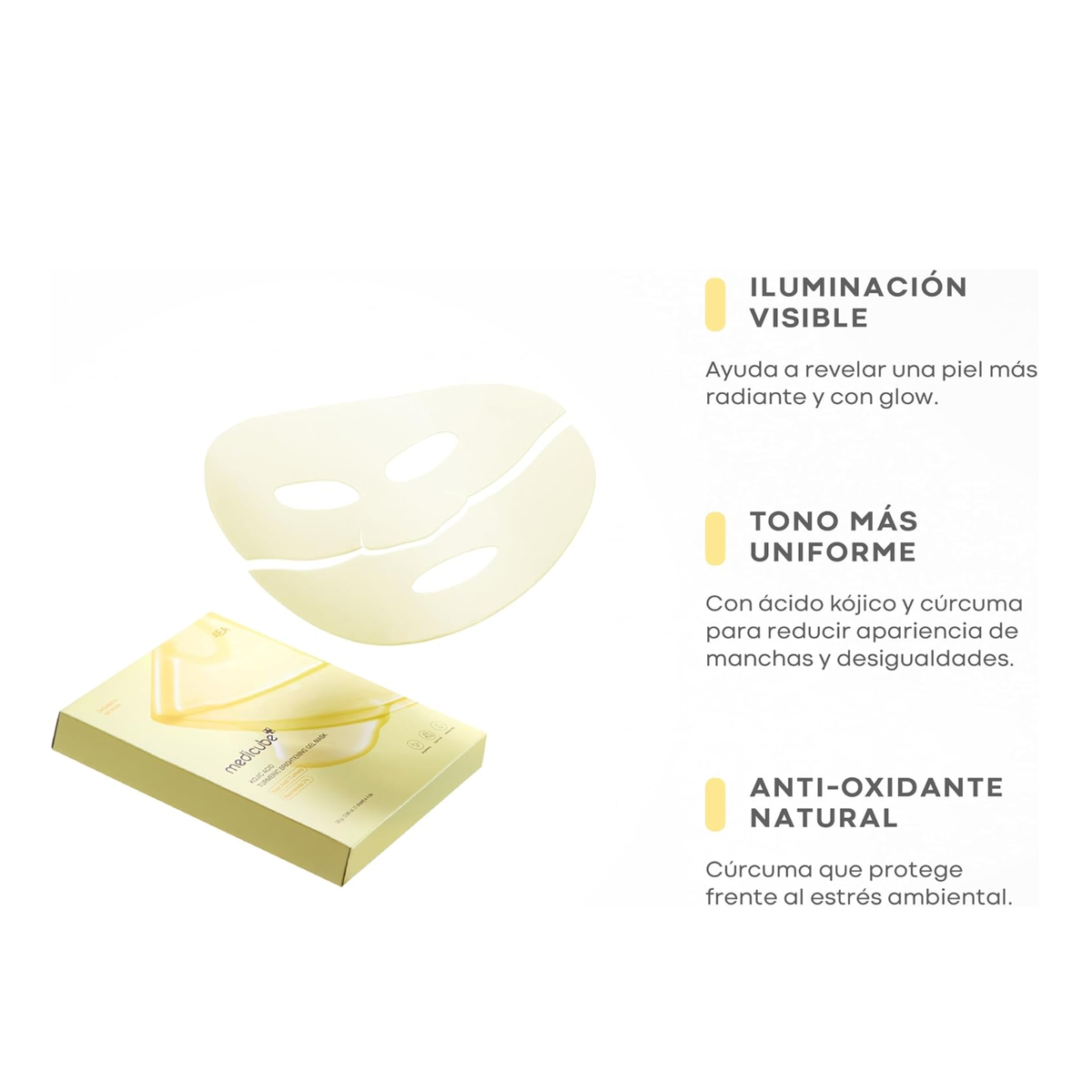 Medicube Kojic Acid Turmeric Brightening Gel Mask