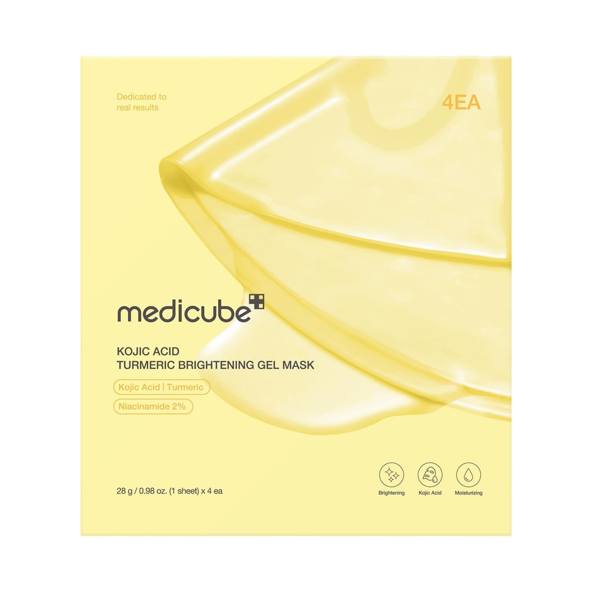 Medicube Kojic Acid Turmeric Brightening Gel Mask