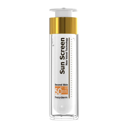 Frezyderm Sun Screen Velvet Face Cream, sin color, Spf 50 50Ml