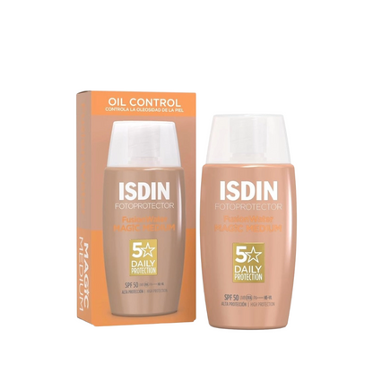 ISDIN Fotoprotector Fusion Water Magic Medium COLOR SPF 50, 50ml