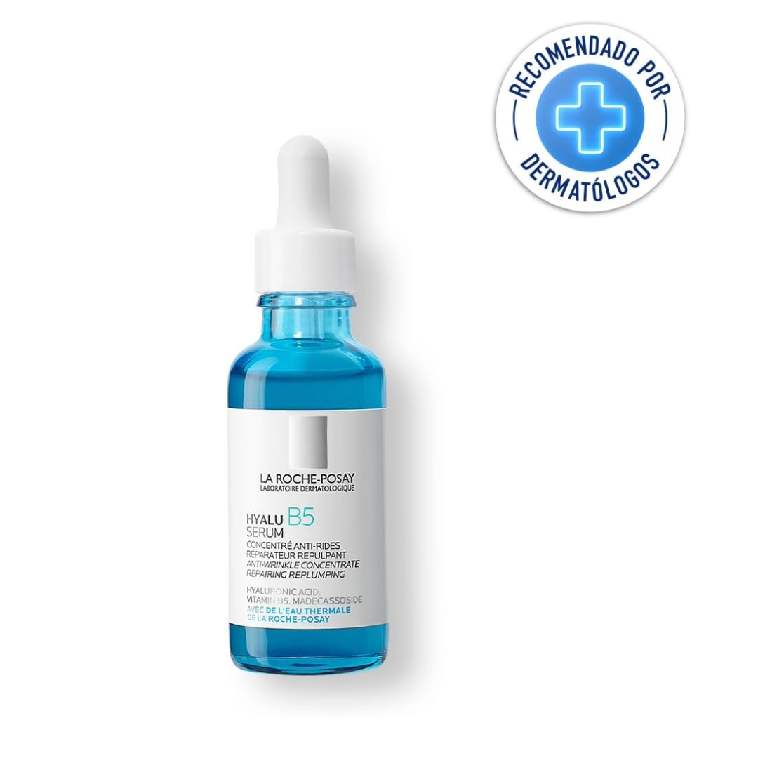 La Roche Posay Hyalu B5 Serum Facial Anti-arrugas, reparador y rellenador con Doble Molécula de Ácido Hialurónico, para todo tipo de piel, incluso piel sensible 30ml