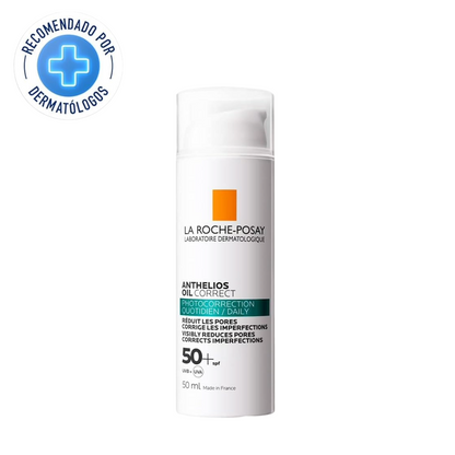 Protector Solar Anti-imperfecciones Anthelios Oil Correct FPS 50+ 50ml bloqueador