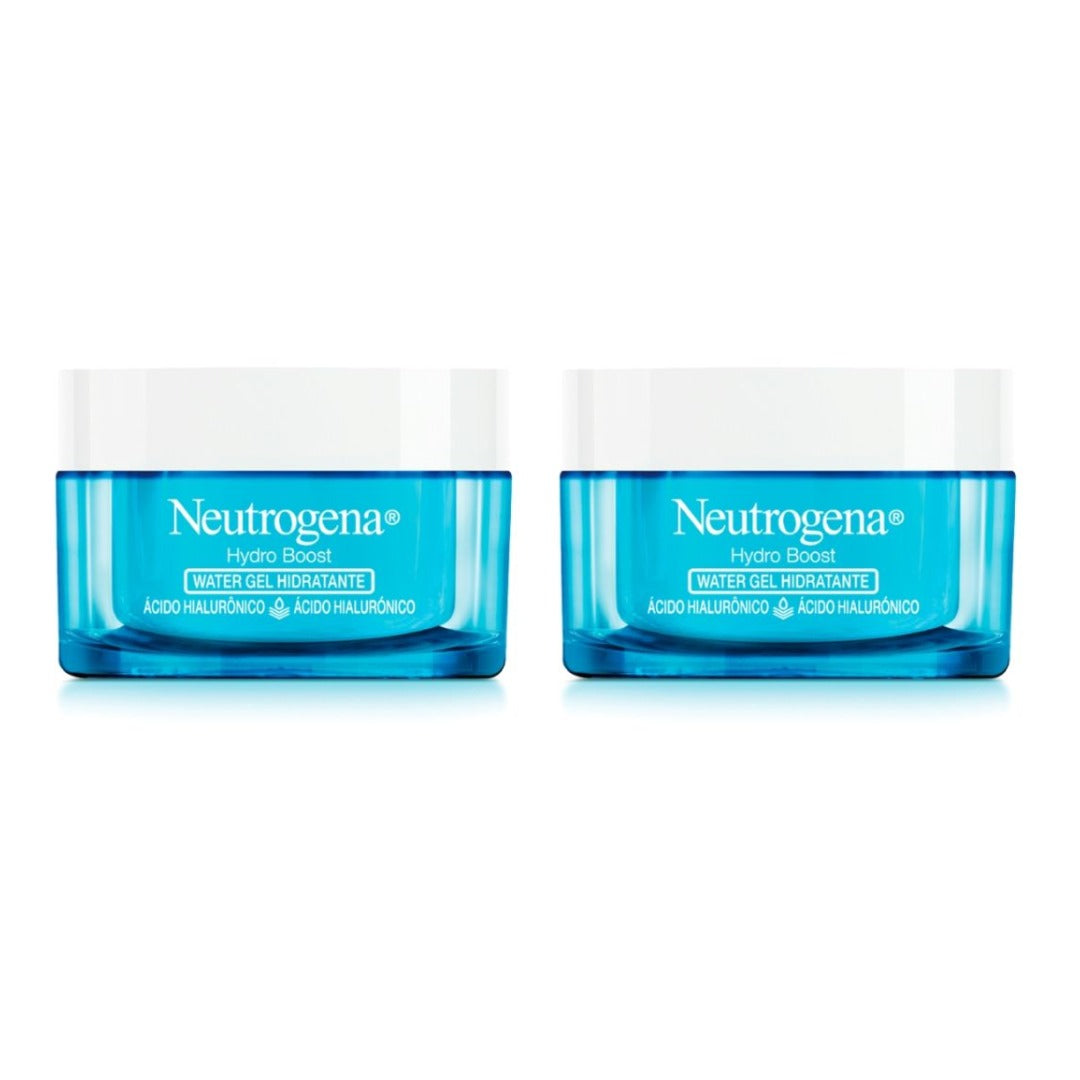 NEUTROGENA Pack Hidratante Facial Hydro Boost Water gel 50 g 02 Unidades
