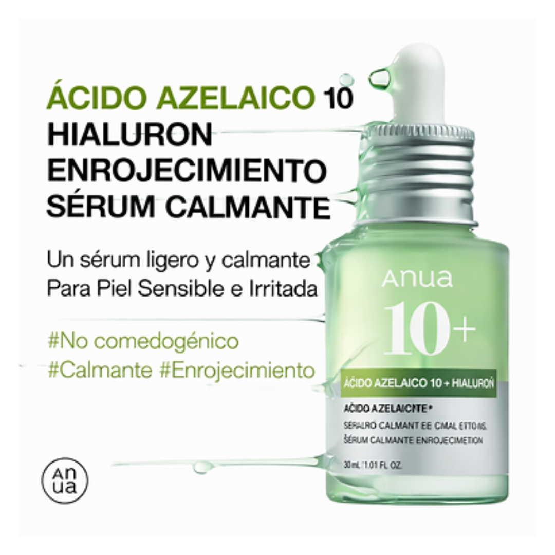 Anua - Serum Azelaic Acid 10 + Hyaluron Redness Soothing 30ml