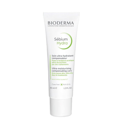 BIODERMA, Sébium Hydra Crema Facial Hidratante Restauradora por 24 Horas, 40ML