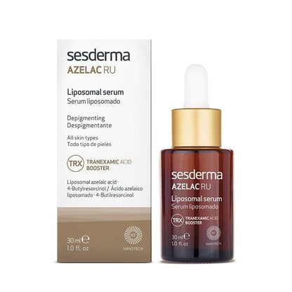SESDERMA AZELAC RU-Serum | Despigmentante, Anti Manchas, tratamiento contra: Manchas, Melasma, Pecas | Retinol + Vitamina C + Ácido Azeláico | 30 ml