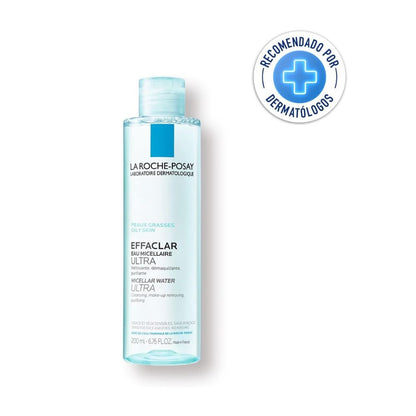 Agua Micelar La Roche Posay Effaclar Ultra desmaquillante y limpiador 200ml