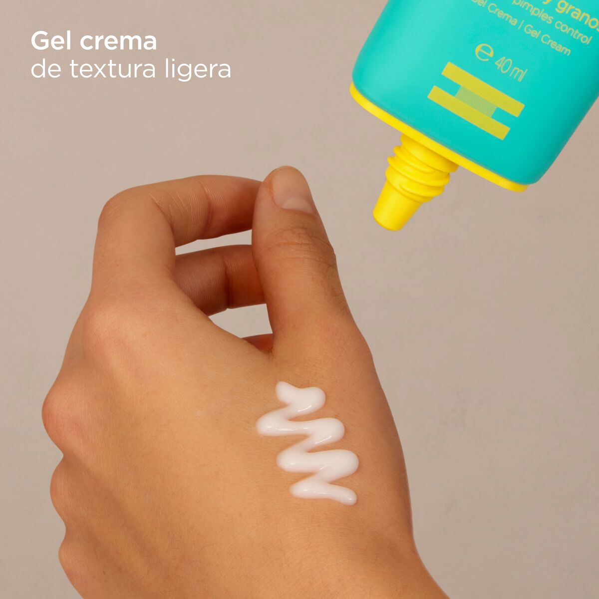 ISDIN Acniben Control de brillos y granos 40ml - Gel crema facial para piel grasa con tendencia acneica